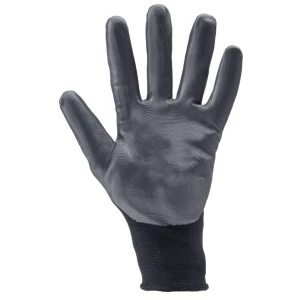 EUROLITE 1NIBB gloves, grey smooth nit palm, S.