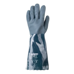 EUROCHEM 3740 gloves, Green PVC full coating, 40cm, S.