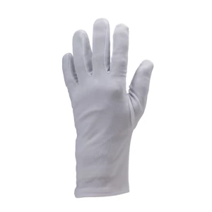 EUROLITE 4210, white PA sewn gloves 25, Straight 50D