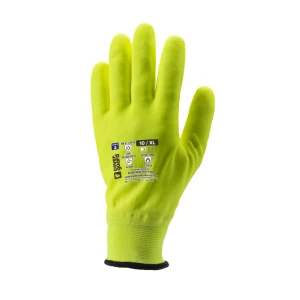 EUROWINTER F100 COLD 2 gloves, yellow nit foam full, S.