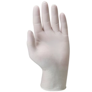 EURO-ONE 5810 box 100 latex gloves, powdered, AQL 1.5, S.