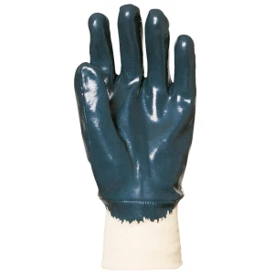 EUROSTRONG 9610 blue double nitrile coated gloves, S.