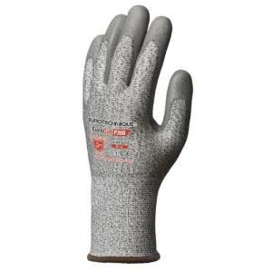 EUROCUT P300 CUT B gloves, HPPE grey PU palm coated, S.