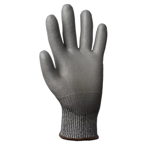 EUROCUT P500 CUT D gloves, PU grey coated palm, S.