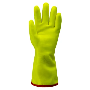 EUROWINTER F110 gloves, full PVC coating, liner, 35cm, S.