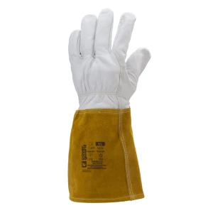 EUROWELD 100 TIG goat gloves, 15cm split leather cuff, S.