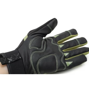 EUROLITE MX200 mechanic gloves, dext, blck green, S.