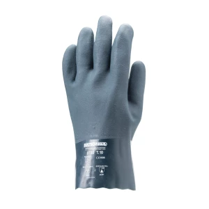 EUROCHEM 3720 gloves, Green PVC full coating, 27cm, S.