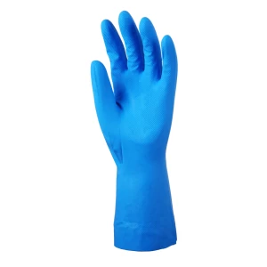 EUROCHEM 5560 Blue nitrile gloves, 0,22mm, no support, S.