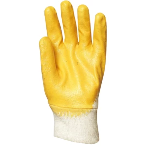 EUROSTRONG 9320 Yellow nitrile gloves, standard qlty, S.