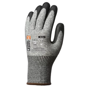 EUROCUT N560 CUT D gloves, grey black nit palm, S.