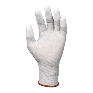 EUROLITE EST80 gloves, polyester, carb, fingertips PU, S.