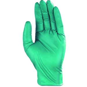 EURO-ONE 5960 box 100 green nitrile gloves, no-powder, S.