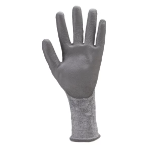 EUROCUT P330 CUT C grey PU palm gloves, 10cm cuff, S.