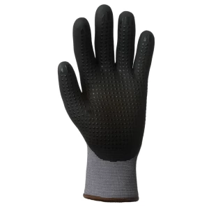 EUROLITE 15N606D gloves, nitrile palm+3/4back+dots, S.