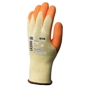 EUROSTRONG 10L800 gloves, orange latex,*CAR*, S.