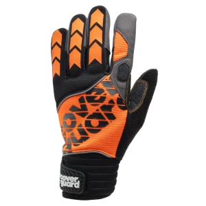 EUROCUT MX100 CUT D, mechanic gloves, grey and orange, S.