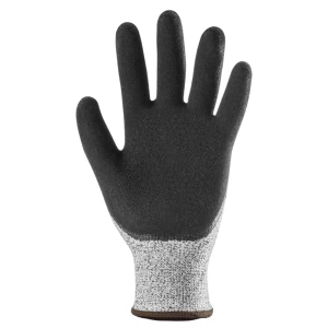 EUROCUT SC560N CUT D gloves, grey blck nitrile palm, S.