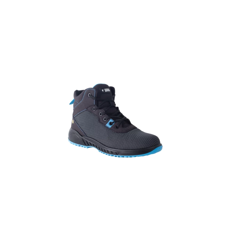 Safety shoes CLAW RESIST HIGH Mesh Anthracite/Blue Size