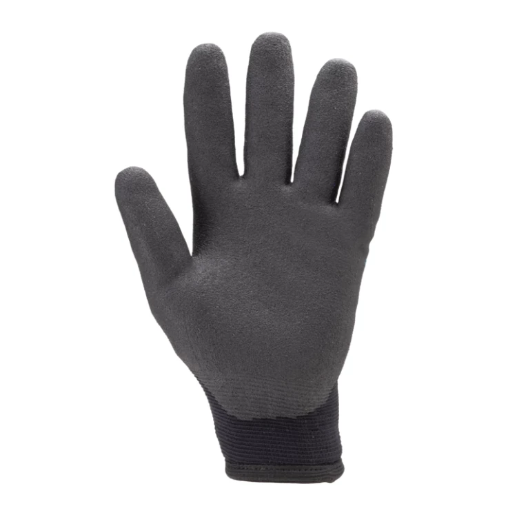 EURO-ICE 2 COLD 2 gloves, black PVC foam palm, S.