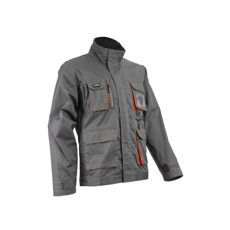 PADDOCK II Jacket grey-orange