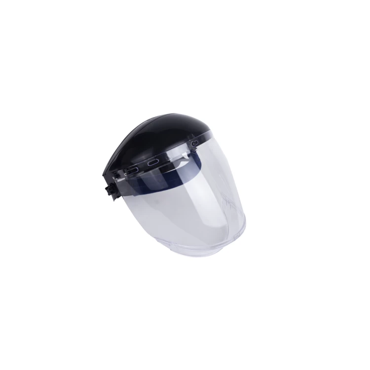 Face shield VISIFLEX Rounded ABS Clear