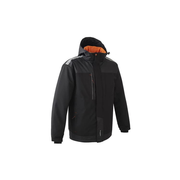 TAMIA Softshell Parka Black Pumpkin