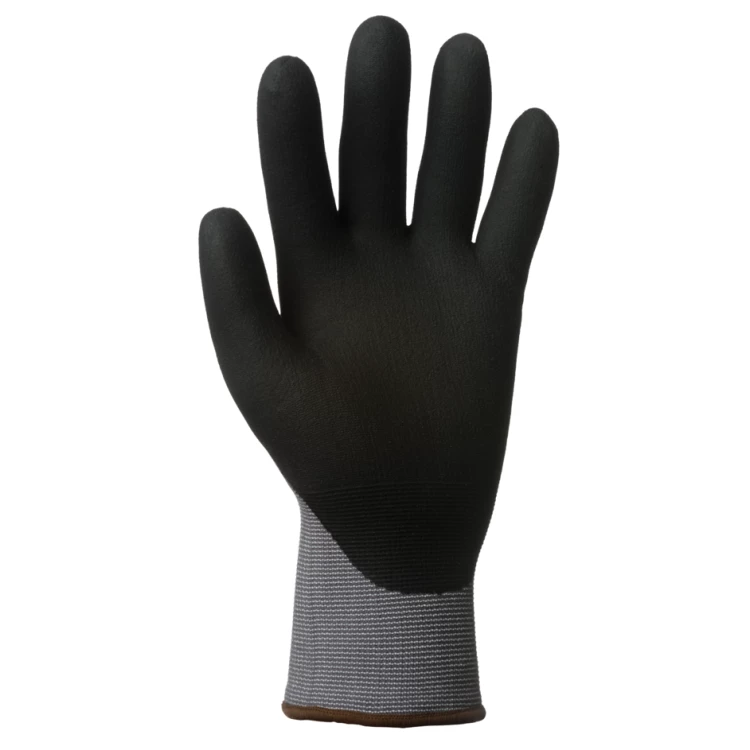 EUROLITE 15N600 gloves, black nit micro-foam, S.