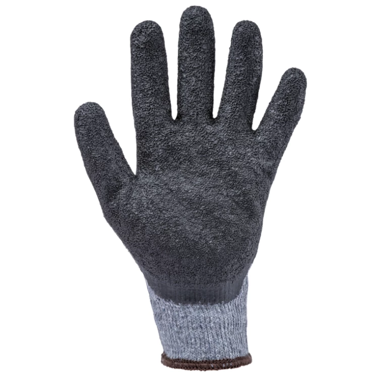 EUROSTRONG SG810L gloves, grey blck latex, *CAR*, S.