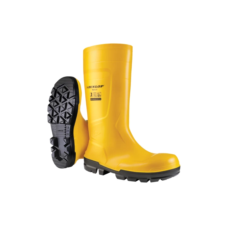 Boots DUNLOP WORKIT SAFETY yellow