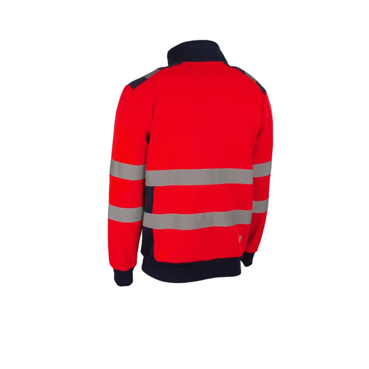 GOKKAN Thermal jacket Red HV Navy