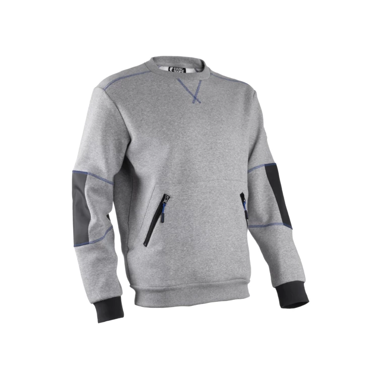 HATO Jersey Fleece sweater Light Heather Grey