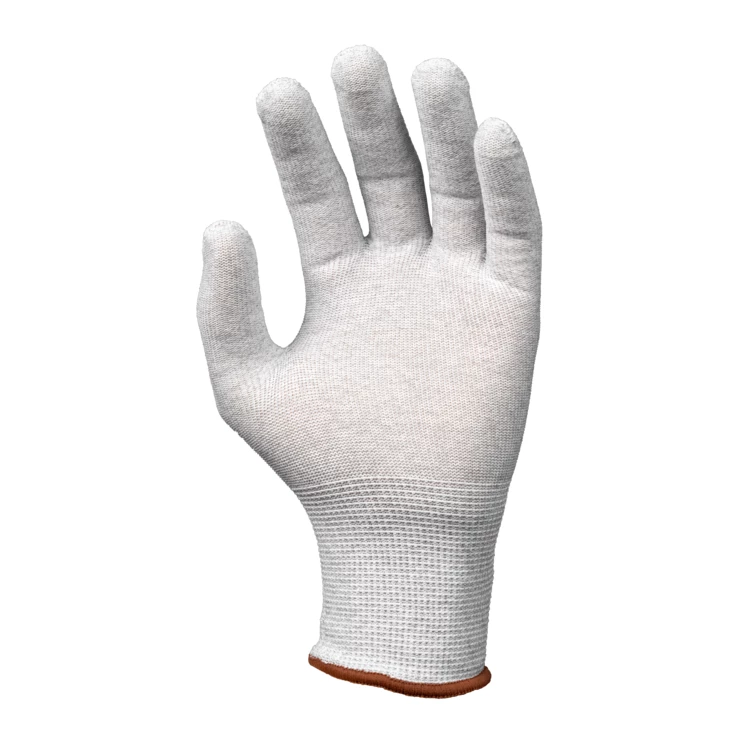 EUROLITE EST70 gloves, polyester, carbon, uncoated., S.