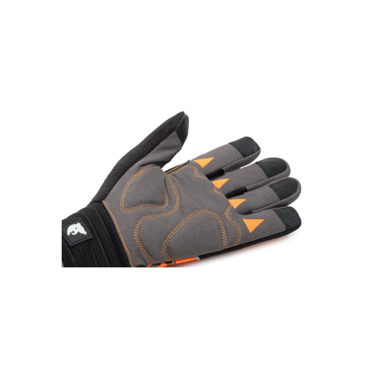 EUROCUT MX100 CUT D, mechanic gloves, grey and orange, S.