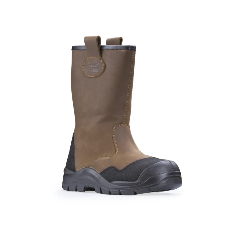 Safety Shoes PYROPE Crazy Horse Brown S.