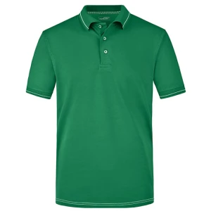 Men\u0027s\u0020Elastic\u0020Polo - Irish Green