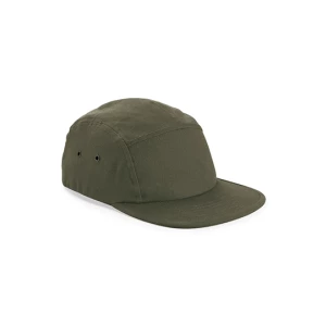 Canvas\u00205\u0020Panel\u0020Camper\u0020Cap - Olive Green