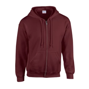 Heavy\u0020Blend\u2122\u0020Adult\u0020Full\u0020Zip\u0020Hooded\u0020Sweatshirt - Maroon