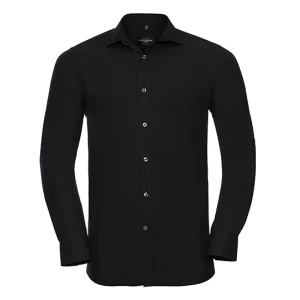 Men's Long Sleeve Fitted Ultimate Stretch Shirt