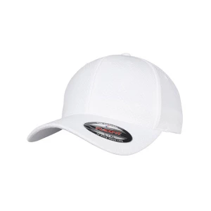 Flexfit\u00203D\u0020Hexagon\u0020Jersey\u0020Cap - White