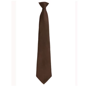 Colours\u0020Orginals\u0020Fashion\u0020Clip\u0020Tie - Brown (ca. Pantone 476C)