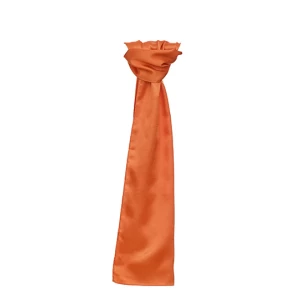 Satin\u0020Scarf - Orange