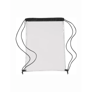 Transparent PVC Drawstring Backpack