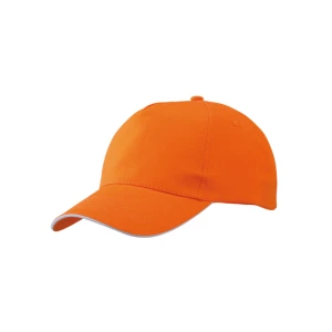 5\u0020Panel\u0020Promo\u0020Sandwich\u0020Cap - Orange