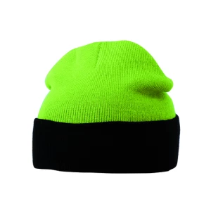 Knitted\u0020Cap - Lime Green