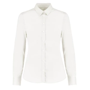 Women's Tailored Fit Stretch Oxford Shirt Long Sleeve