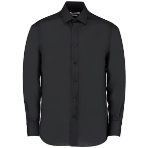 Men's Tailored Fit Business Poplin Shirt Long Sleeve