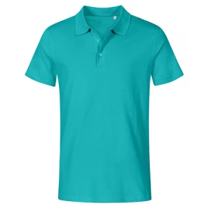 Men\u0027s\u0020Jersey\u0020Polo - Jade