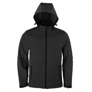 Men's Hooded Soft-Shell Jacket