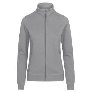 Women\u0027s\u0020Sweatjacket - New Light Grey (Solid)